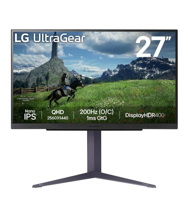 LG 27GS85Q-B computer monitor 68.6 cm (27") 2560 x 1440 pixels Quad HD LCD Black