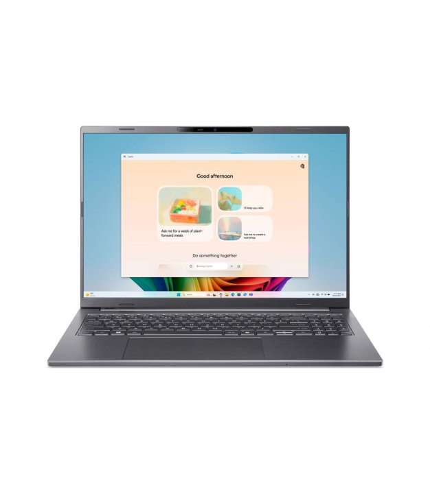 Acer Aspire 16 AI A16-11M-X9L6 Snapdragon X1-26-100 Laptop 40.6 cm (16") WUXGA 32 GB LPDDR5x-SDRAM 1 TB SSD Wi-Fi 7 (802.11be) Windows 11 Home Grey