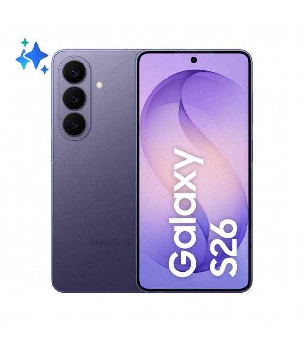 Samsung Galaxy S26 16 cm (6.3") Dual SIM Android 16.0 5G USB Type-C 12 GB 512 GB 4300 mAh Violet