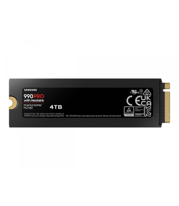SAMSUNG Retail SSD 990 PRO Heatsink 4TB
