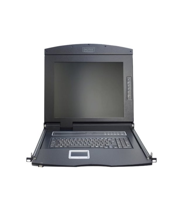 DIGITUS Modular console with 17inch