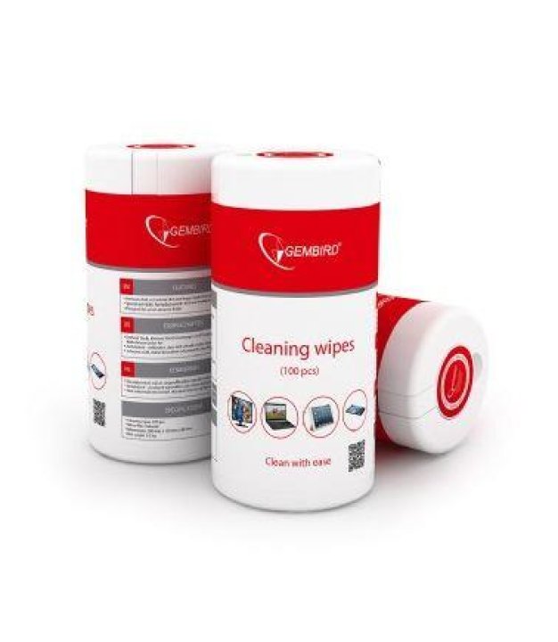 CLEANING WIPES 100PCS/CK-WW100-01 GEMBIRD
