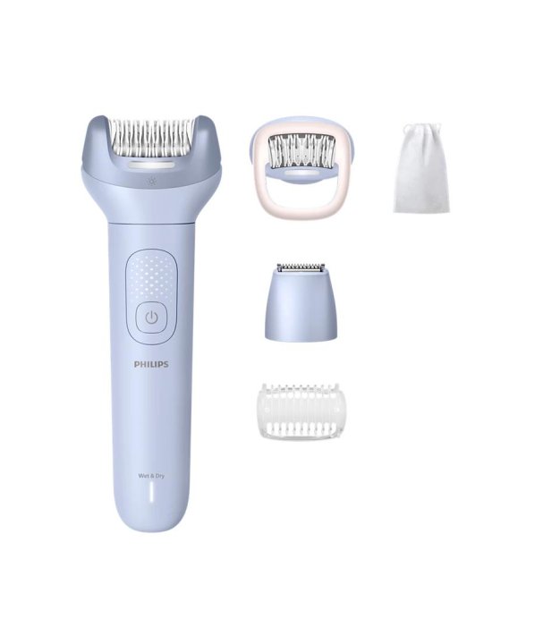 Philips 8000 series BRE711/00 epilator 32 tweezers Blue