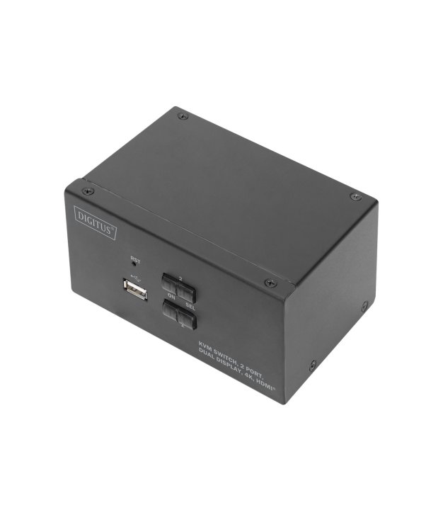 DIGITUS KVM Switch 2x2 HDMI 2-Port