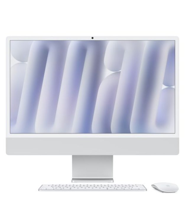 Apple iMac 24-inch (M4), 16GB, 512GB, Silver, INT
